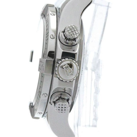 Polished BREITLING Avenger ll Chronograph Steel Automatic Watch A13381 - Picture 4 of 9